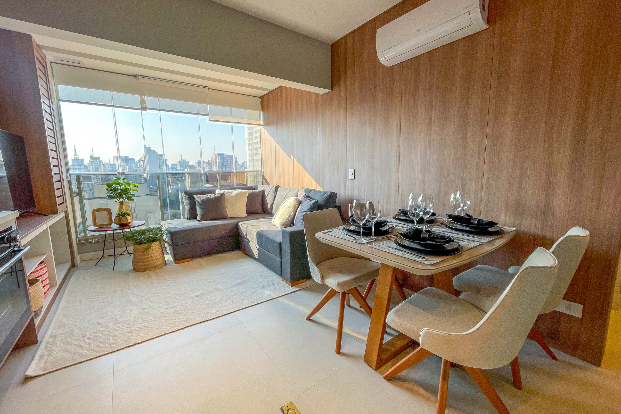 ambiente modelo de design de interiores com foco de reduzir o estresse